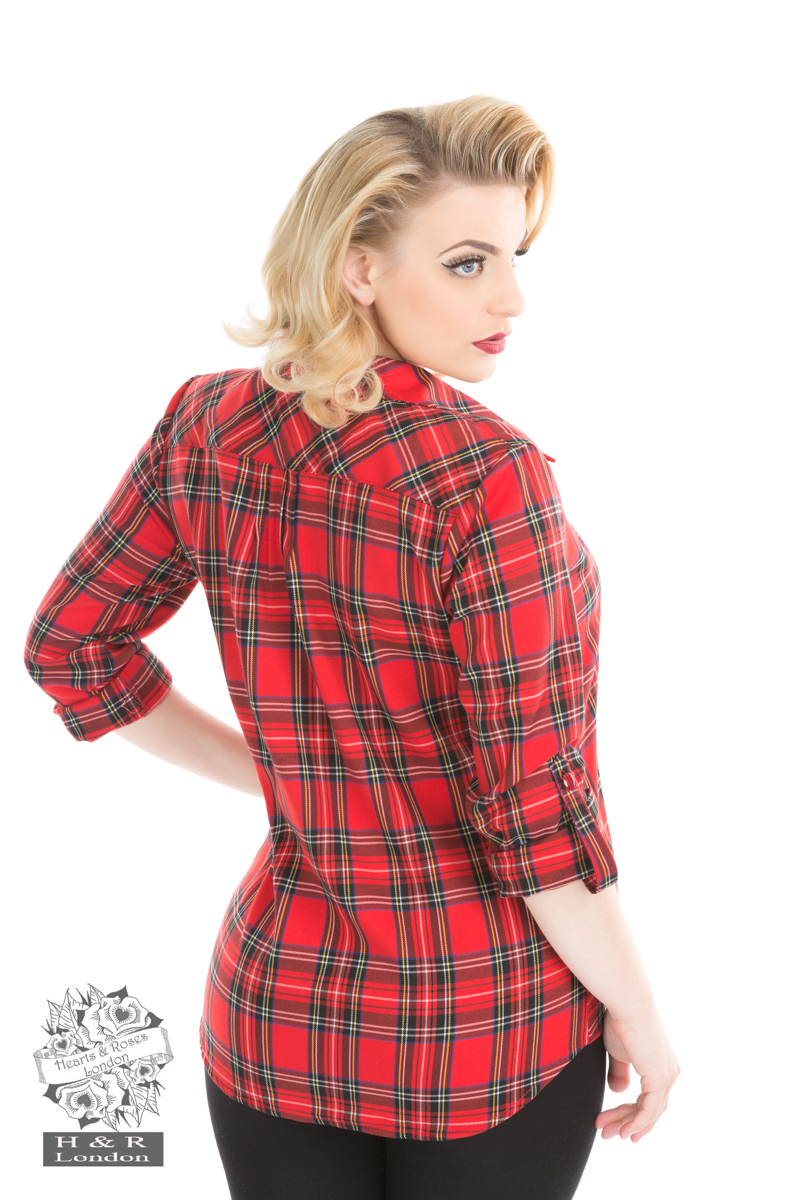 Red Tartan Plaid Shirt